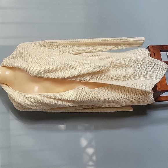 Sweaters - Cozy Cream Open Front Sweater